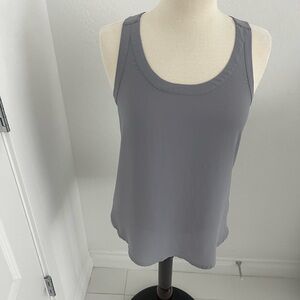 Gray Sleeveless Women's Top
